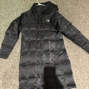 The north face long winter shine coat
